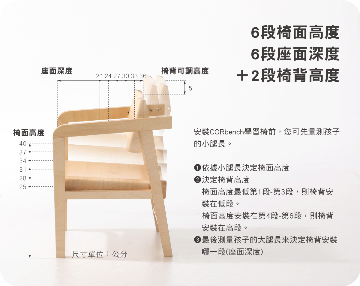 柯比桌 - 專為學齡前兒童設計的成長型書桌13